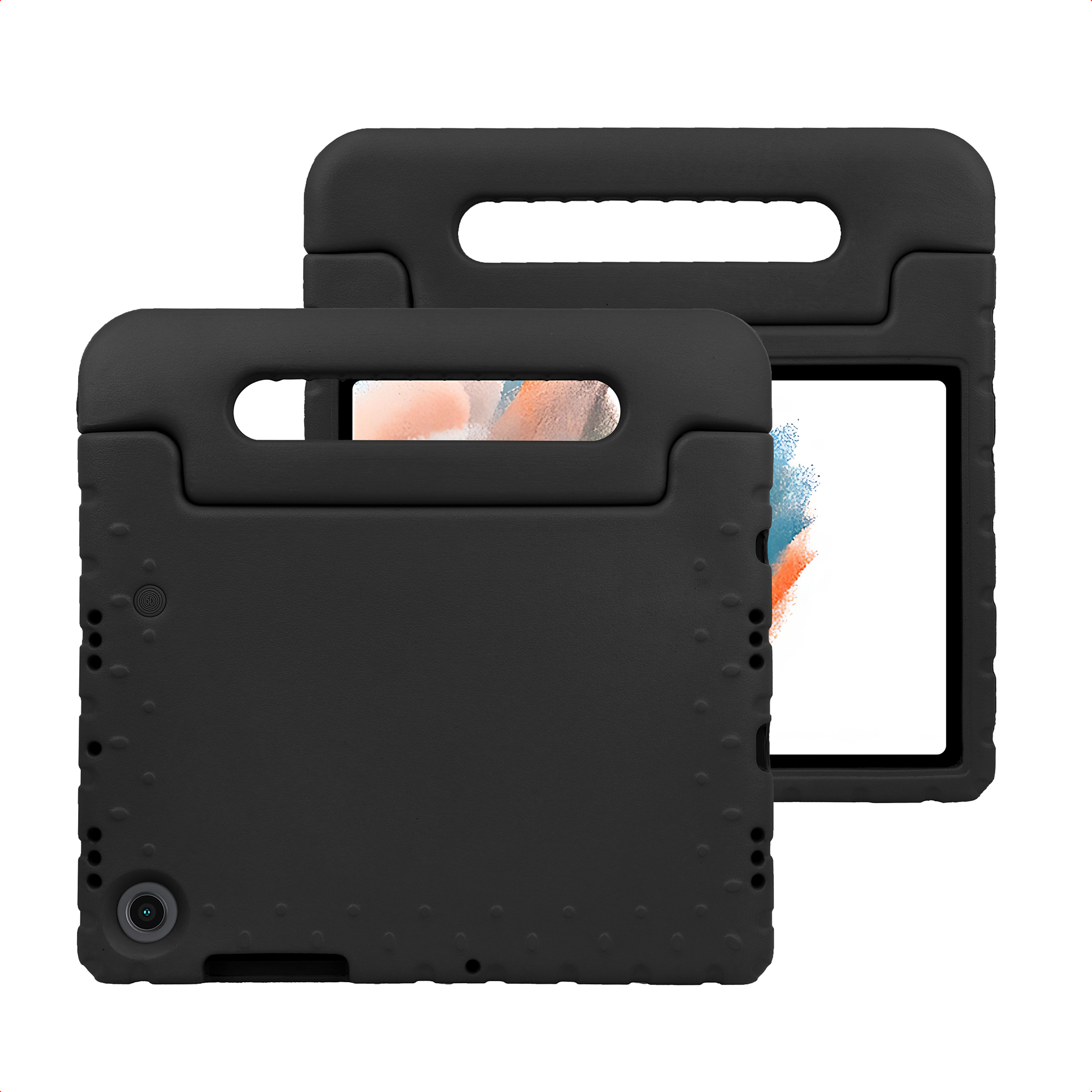 imoshion Coque kidsproof avec poignée Samsung Galaxy Tab A8 - Noir