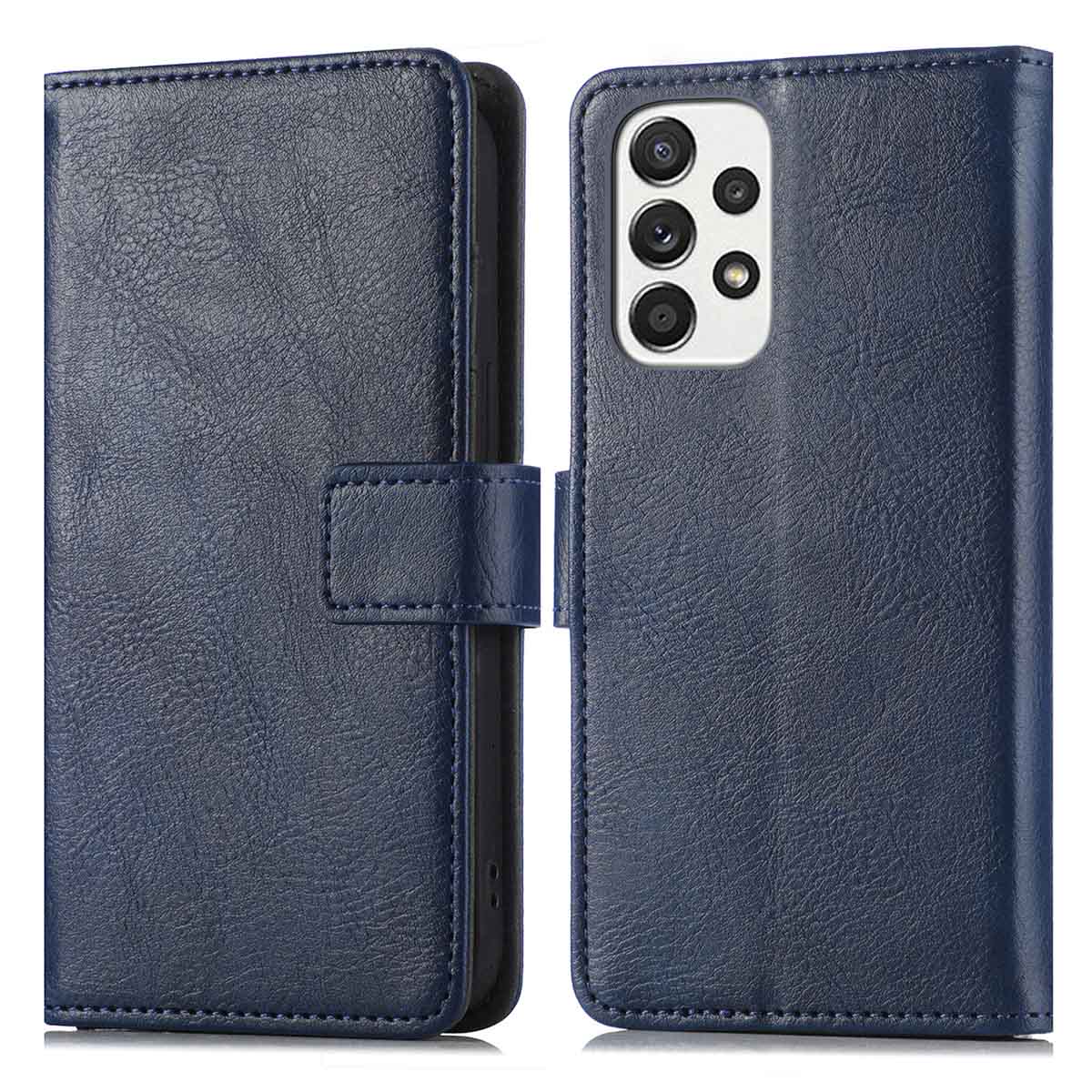 imoshion Luxe Bookcase voor de Samsung Galaxy A53 - Donkerblauw