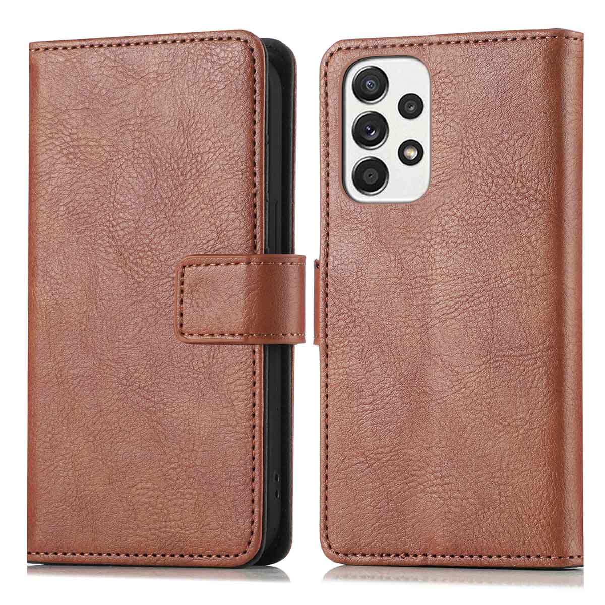 imoshion Luxe Bookcase voor de Samsung Galaxy A53 - Bruin
