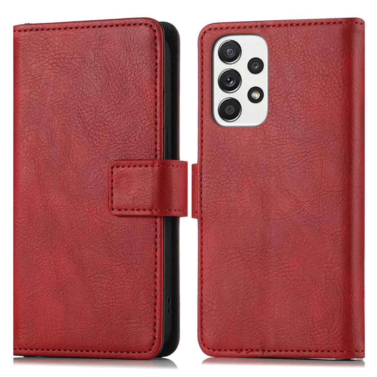 imoshion Luxe Bookcase voor de Samsung Galaxy A53 - Rood