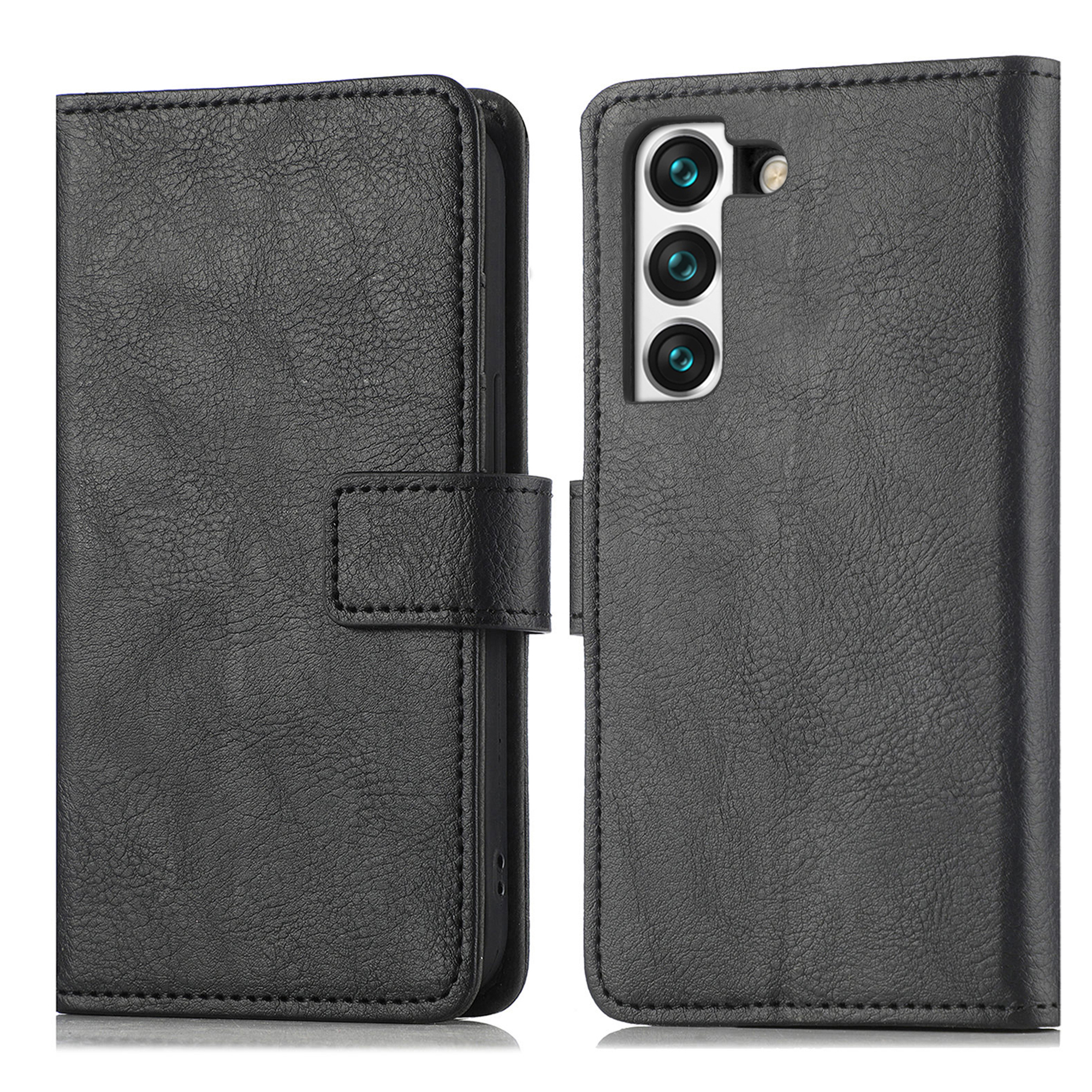 imoshion Luxe Bookcase voor de Samsung Galaxy S22 Plus - Zwart
