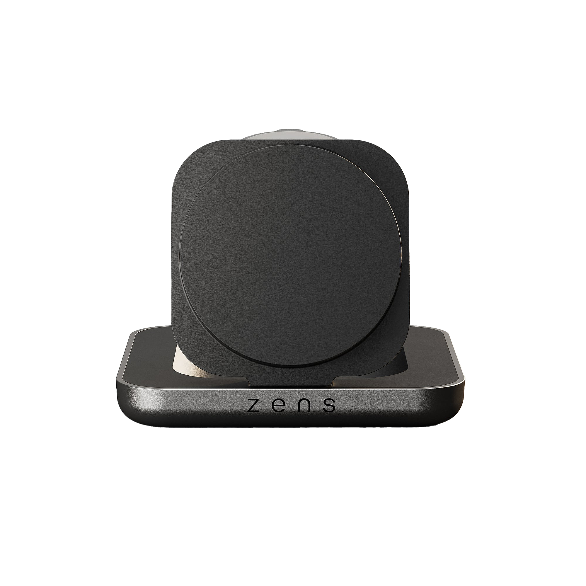 Zens Nightstand Charger Pro 2 next gen - Draadloze oplader voor telefoon / earbuds / Apple Watch - MagSafe en Qi2 - Zwart