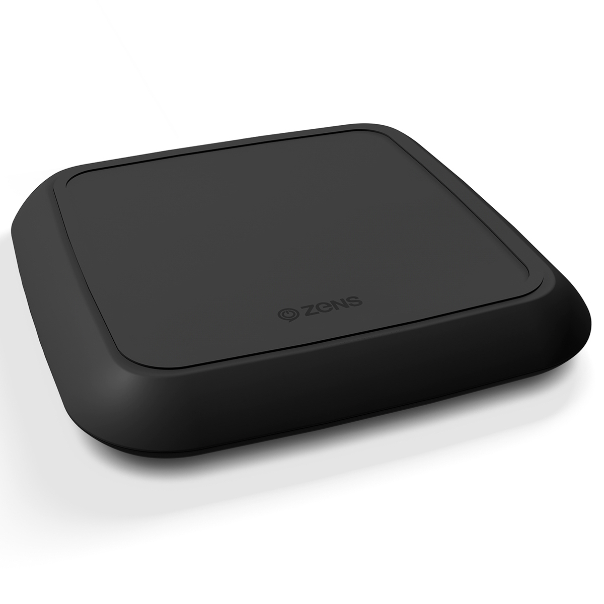 Zens Chargeur rapide simple sans fil - Chargeur sans fil optimisé pour l'iPhone - 10W