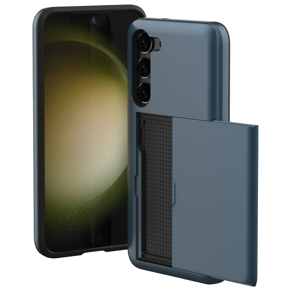imoshion Backcover met pasjeshouder voor de Samsung Galaxy S23 - Donkerblauw