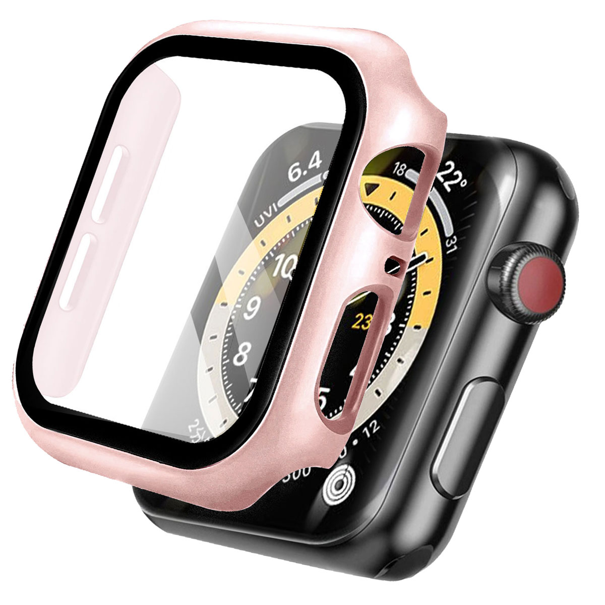 imoshion Full Cover Hardcase voor de Apple Watch 4 / 5 / 6 / SE - 40 mm - Rosé Goud