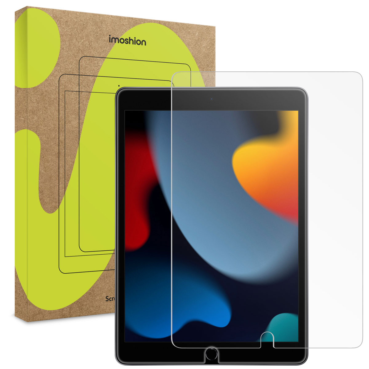 imoshion Gehard glas screenprotector voor de Apple iPad 9 (2021) 10.2 inch / iPad 8 (2020) 10.2 inch / iPad 7 (2019) 10.2 inch