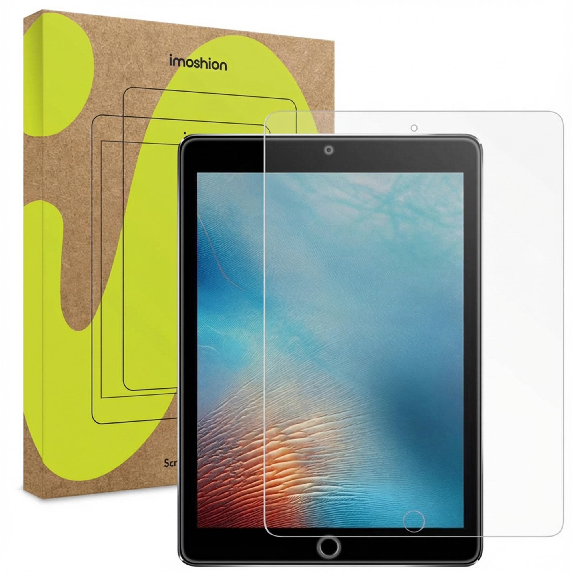 imoshion Gehard glas screenprotector voor de Apple iPad 6 (2018) 9.7 inch / iPad 5 (2017) 9.7 inch / Air 2 (2014)/Air 1 (2013)