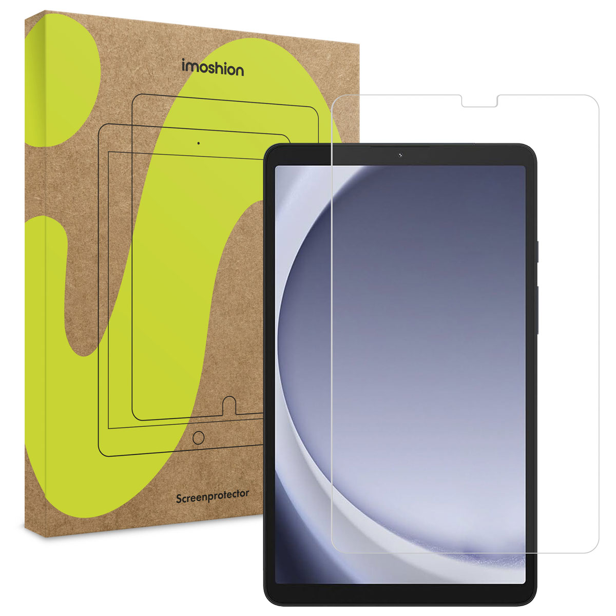 imoshion Gehard glas screenprotector voor de Samsung Galaxy Tab A9 8.7 inch