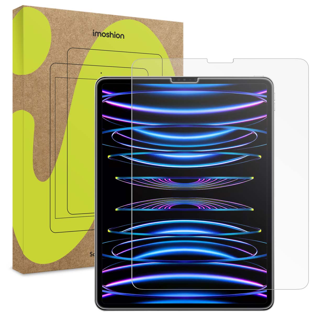 imoshion Gehard glas screenprotector voor de Apple iPad Pro 12.9 (2018/2020/2021/2022)