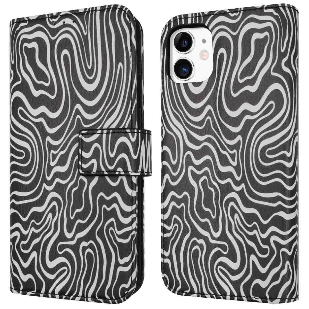imoshion Design Bookcase voor de Apple iPhone 11 - Black And White