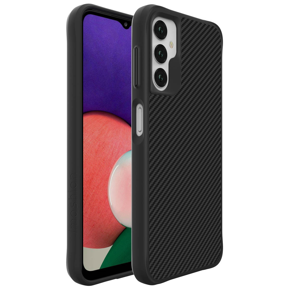imoshion Rugged Hybrid Carbon Case Samsung Galaxy A14 (5G/4G) - Noir