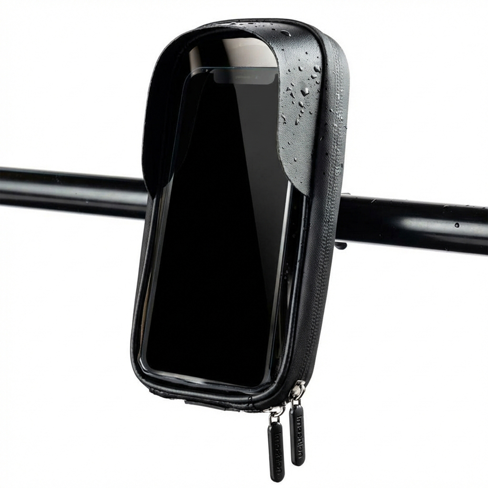 imoshion Telefoonhouder Fiets met Zonneklep - Spatwaterdicht - Universeel - Zwart