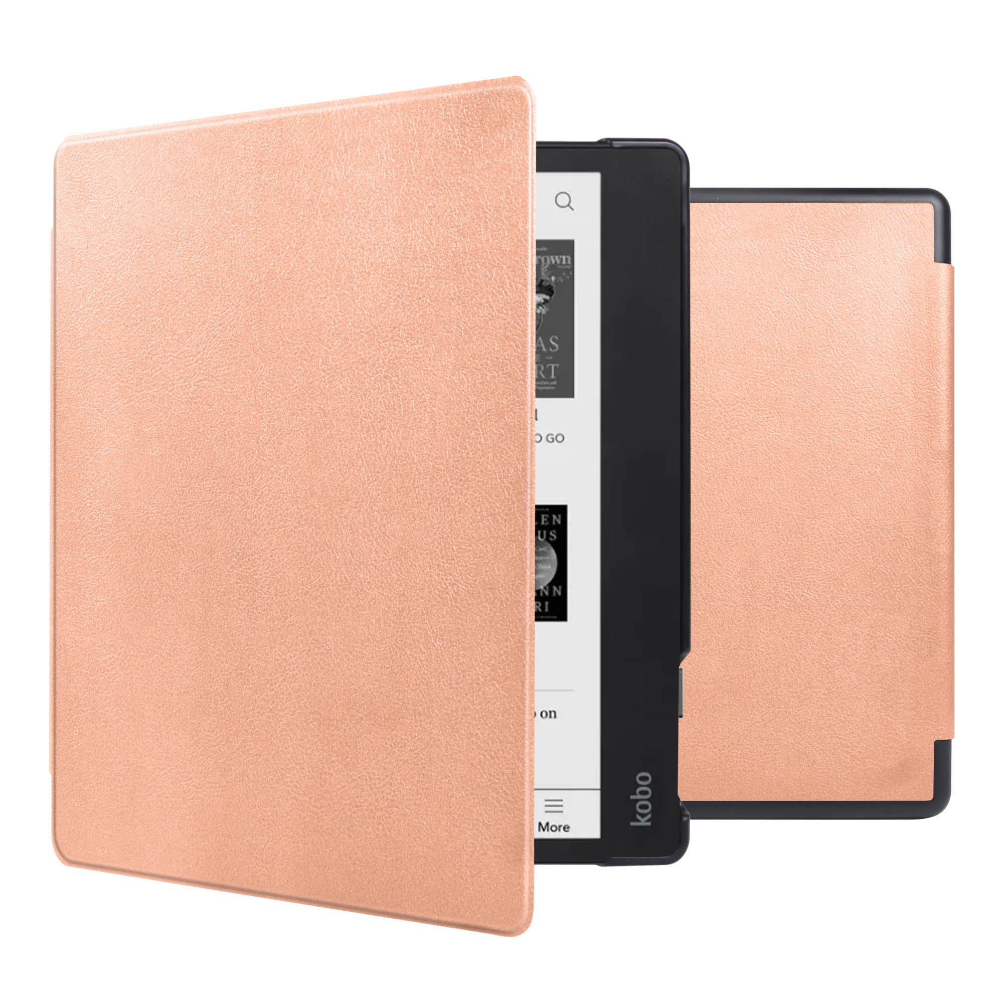 imoshion Slim Hard Case Bookcase voor de Kobo Elipsa 2E - Rosé Goud
