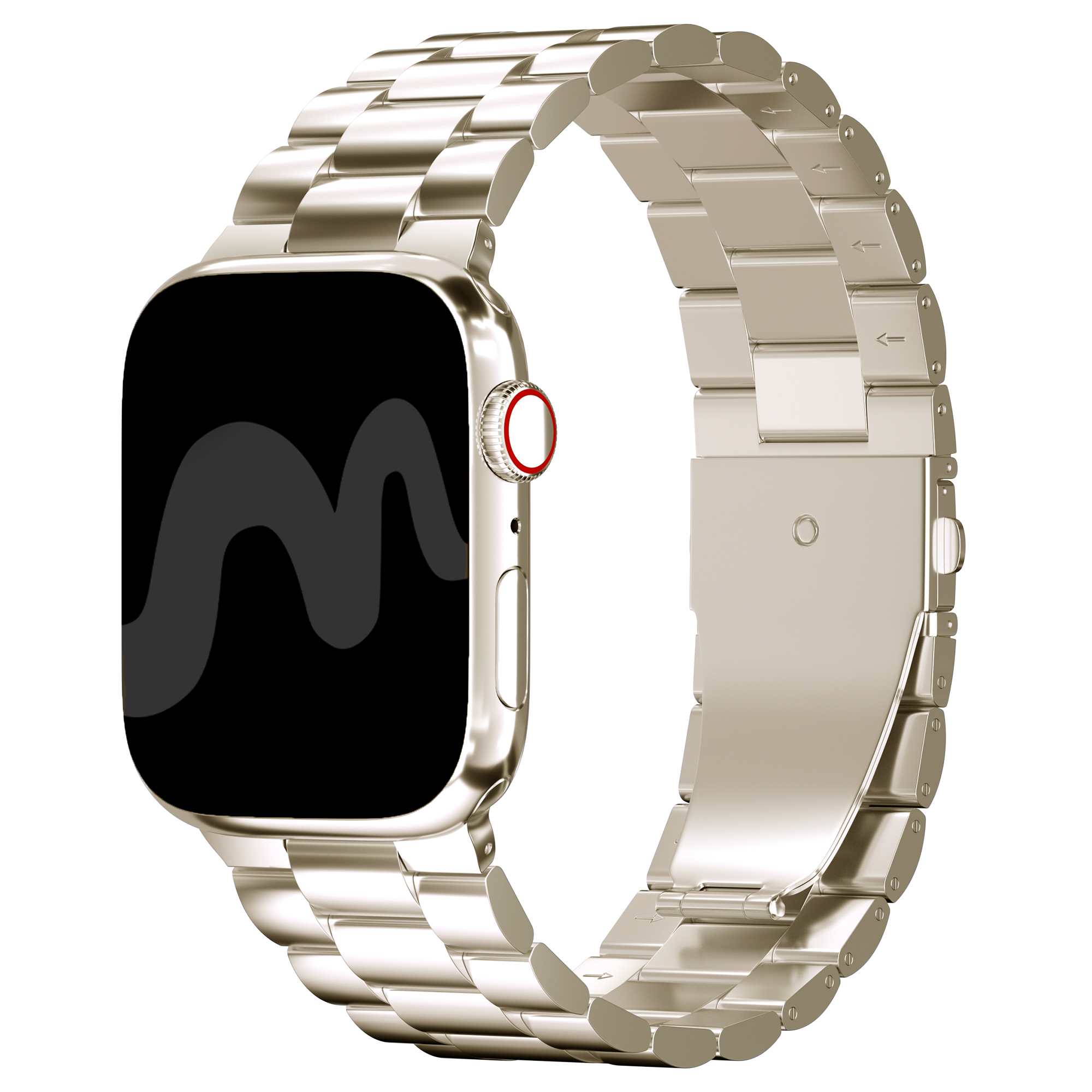 imoshion Stalen bandje voor de Apple Watch | 38/40/41/42 mm - Starlight