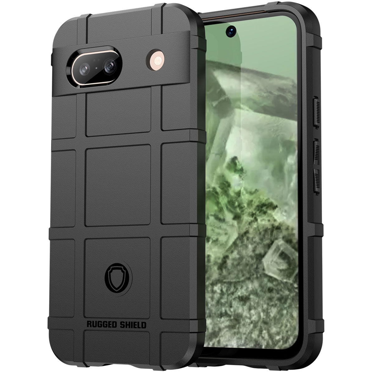 imoshion Rugged Shield Backcover voor de Google Pixel 8a - Zwart