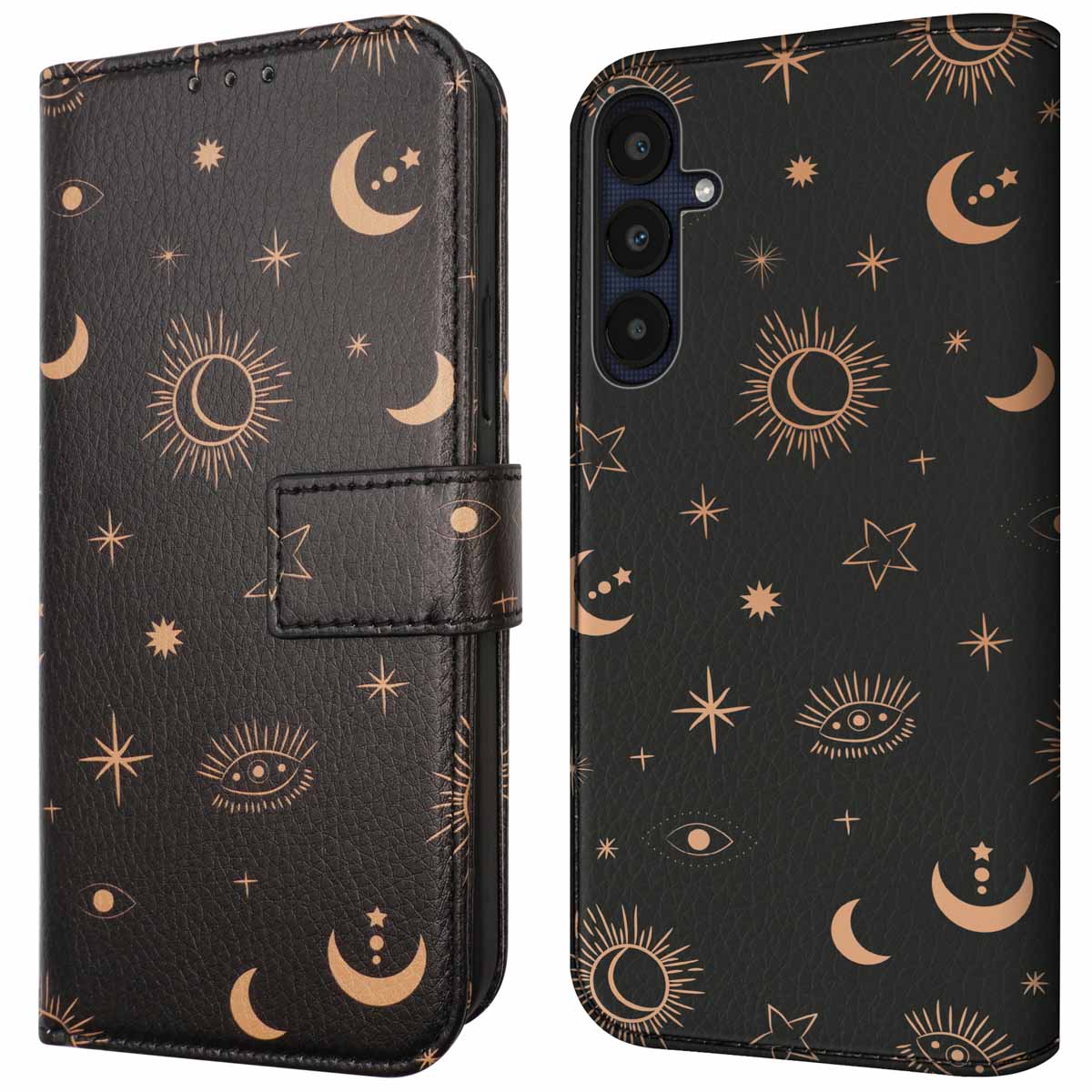 imoshion Design Bookcase voor de Samsung Galaxy A55 - Sky Black