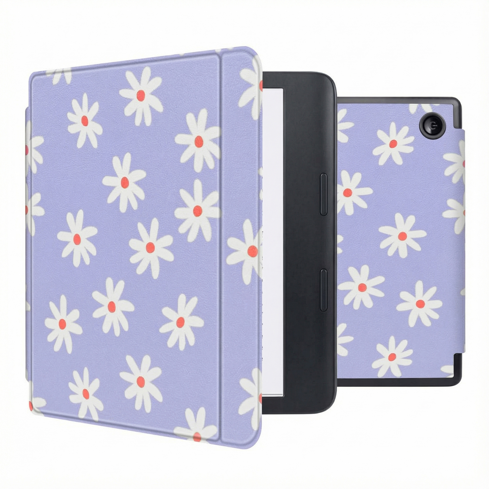 imoshion Design Slim Hard Case Sleepcover met stand voor de Kobo Sage / Tolino Epos 3 - Flowers Distance