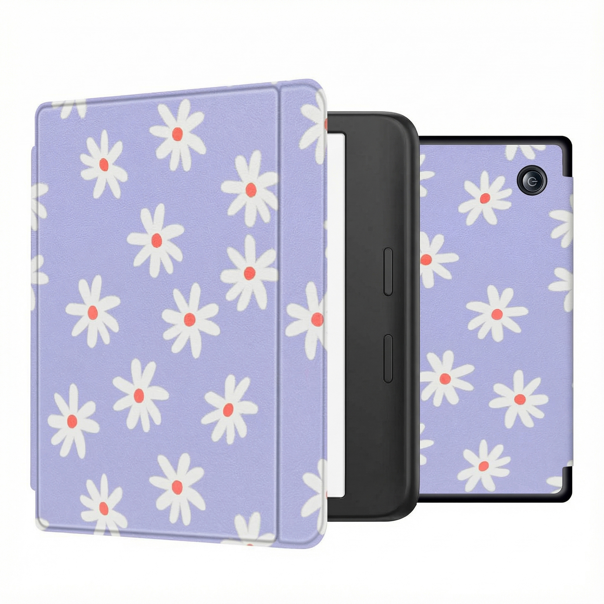 imoshion Design Slim Hard Sleepcover avec support Tolino Vision 5 - Flowers Distance