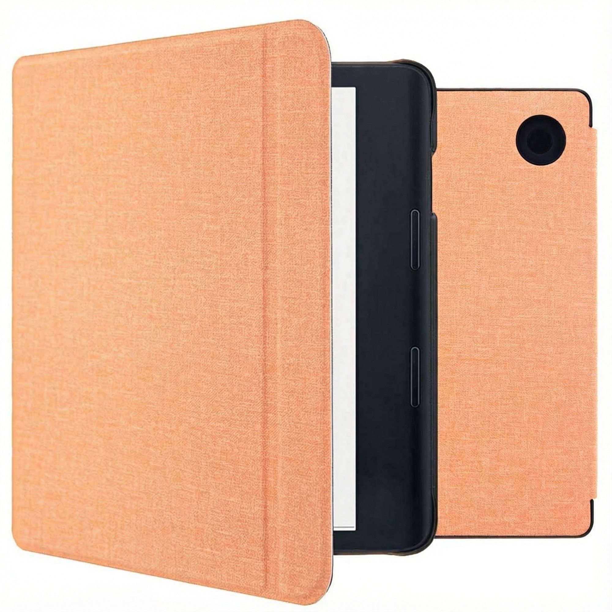 imoshion Canvas Sleepcover Bookcase met stand voor de Kobo Sage / Tolino Epos 3 - Peach