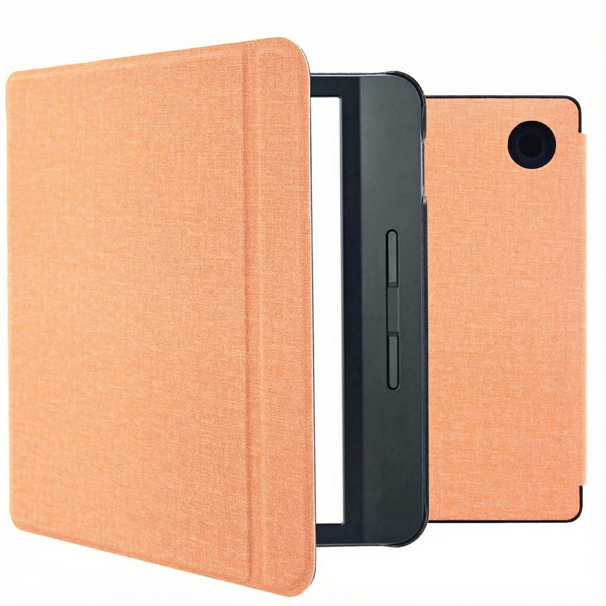 imoshion Canvas Sleepcover Bookcase met stand voor de Tolino Vision 5 - Peach