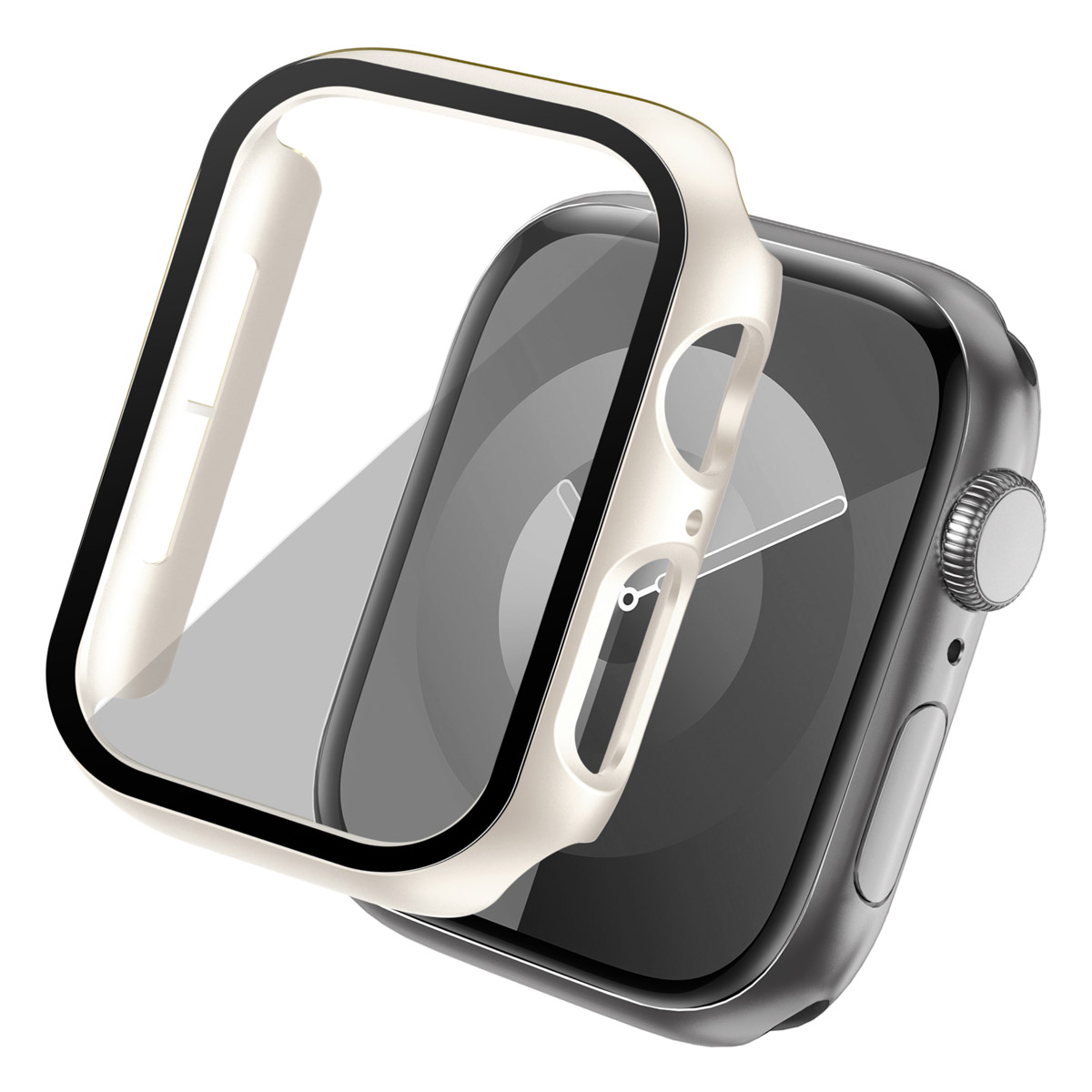 imoshion Full Cover Hardcase voor de Apple Watch 4 / 5 / 6 / SE - 40 mm - Sterrenlicht