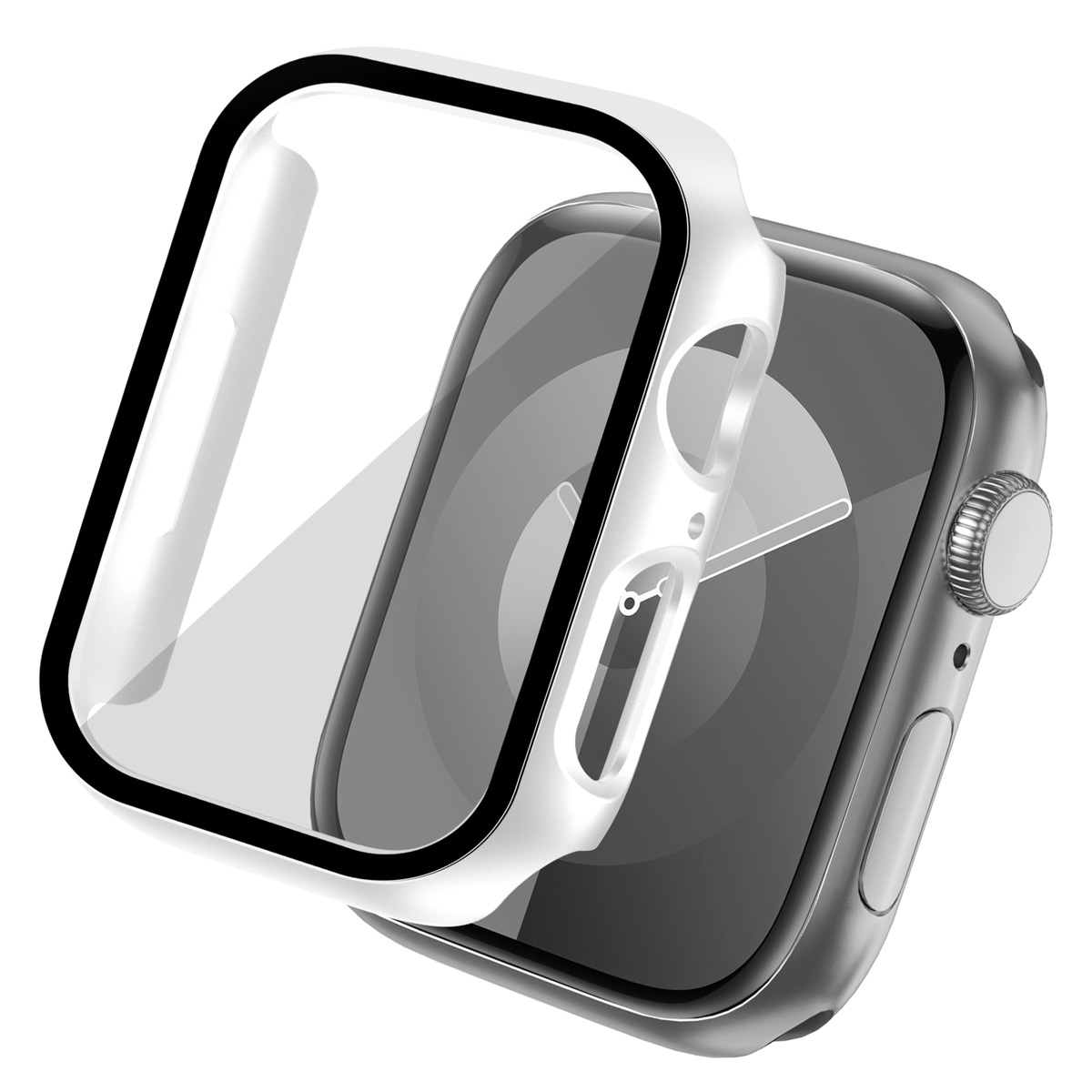 imoshion Full Cover Hardcase voor de Apple Watch 7 / 8 / 9 - 41 mm - Wit
