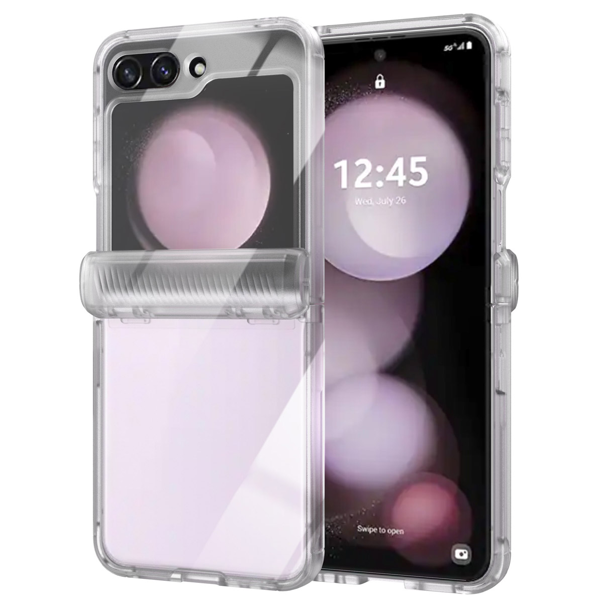 Accezz Coque Xtreme Impact Samsung Galaxy Z Flip 5 - Transparent