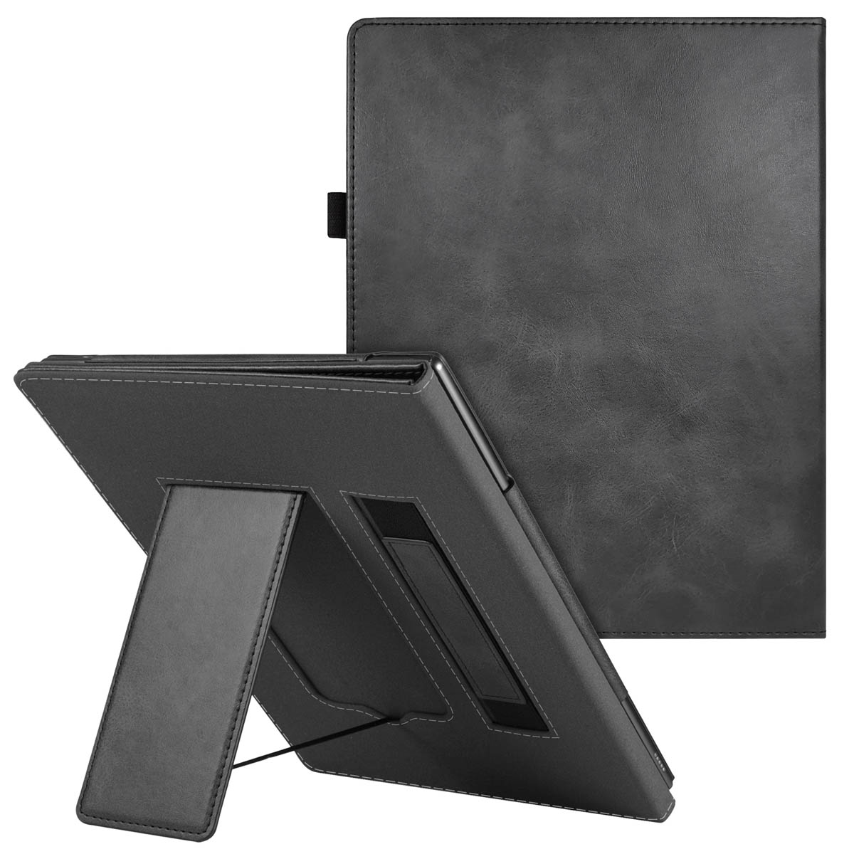 imoshion Stand Bookcase Sleepcover met strap voor de reMarkable 2 - Zwart