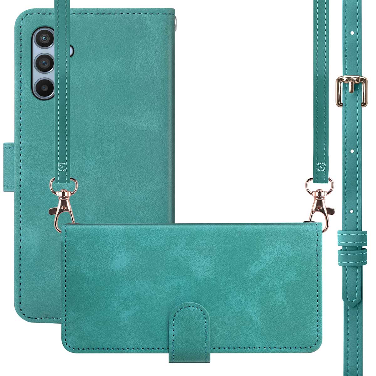 imoshion Bookcase met koord voor de Samsung Galaxy A54 (5G) - Turquoise