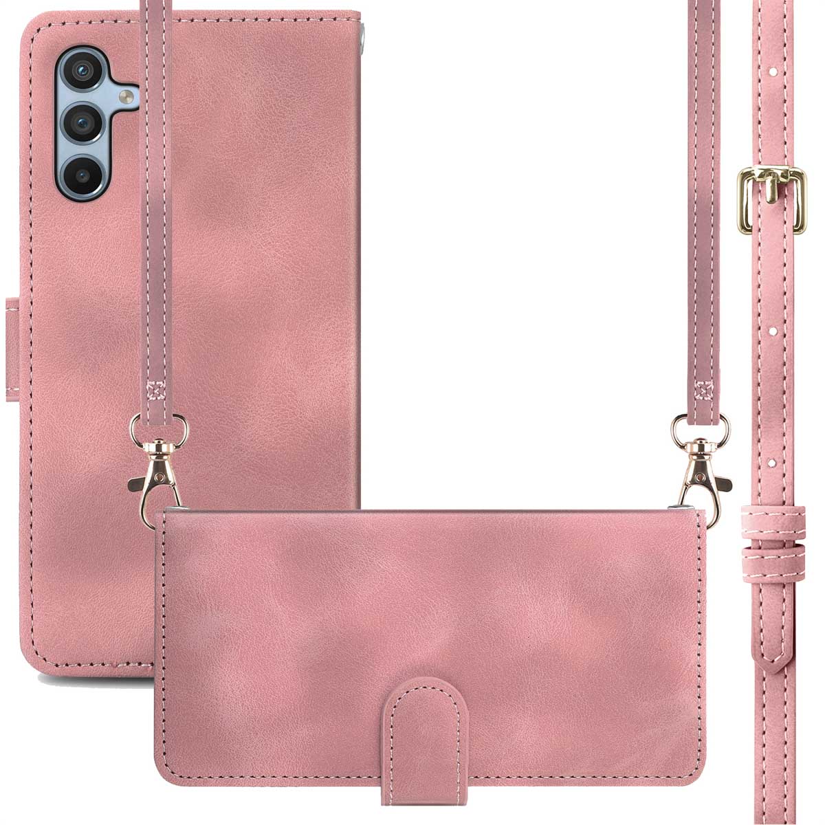 imoshion Bookcase met koord voor de Samsung Galaxy A34 (5G) - Roze