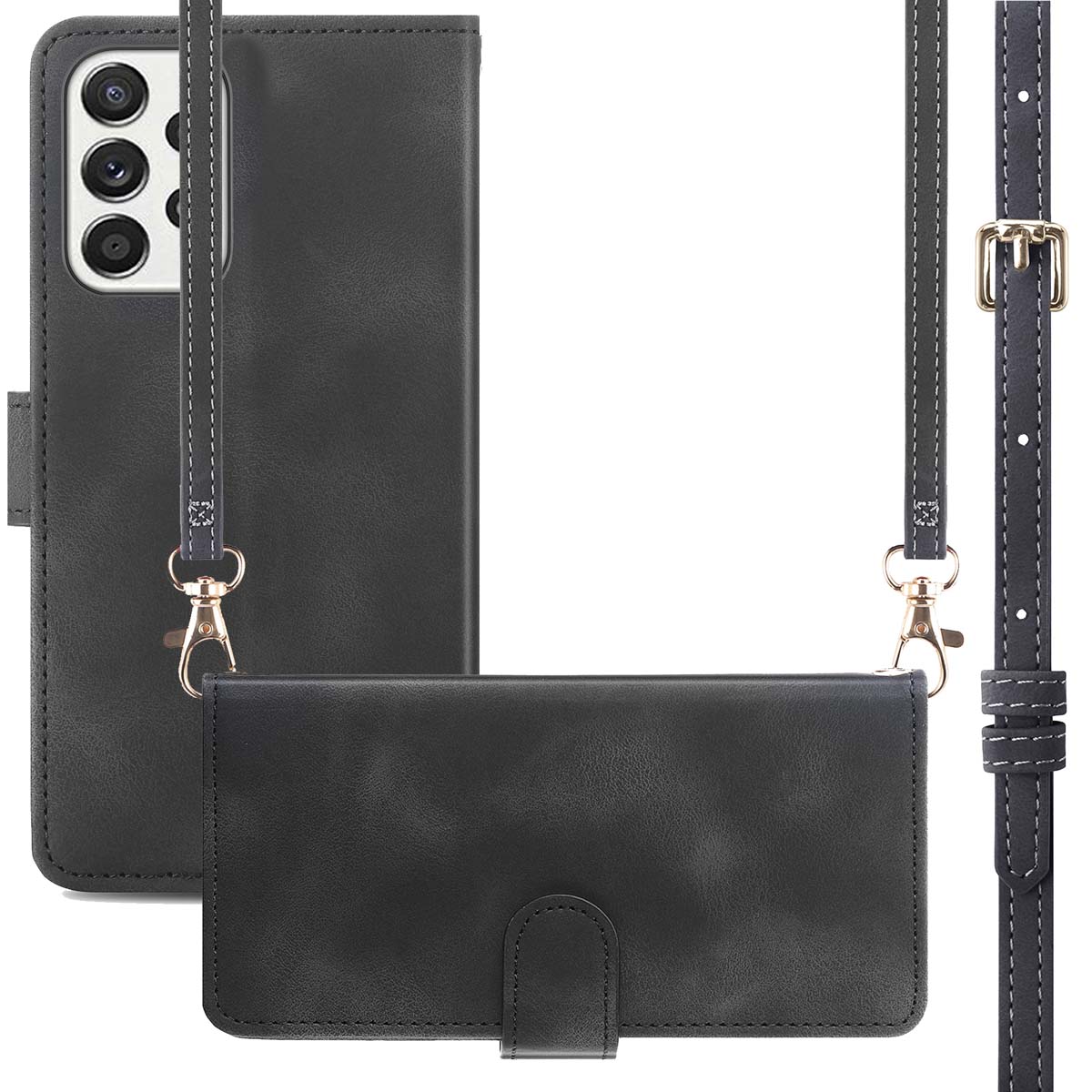 imoshion Bookcase met koord voor de Samsung Galaxy A53 - Zwart