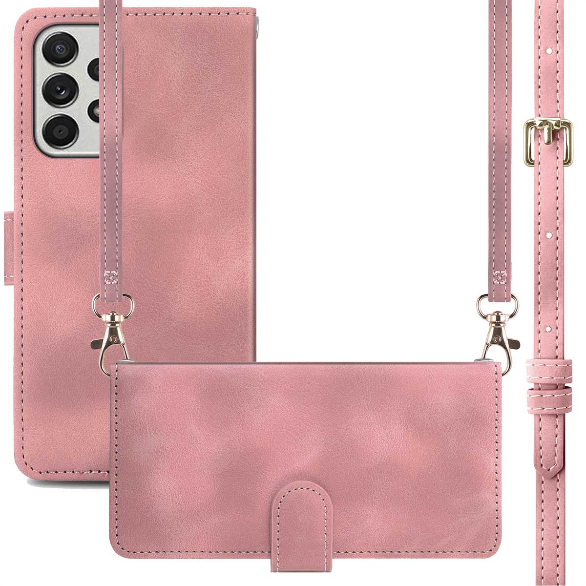 imoshion Bookcase met koord voor de Samsung Galaxy A53 - Roze