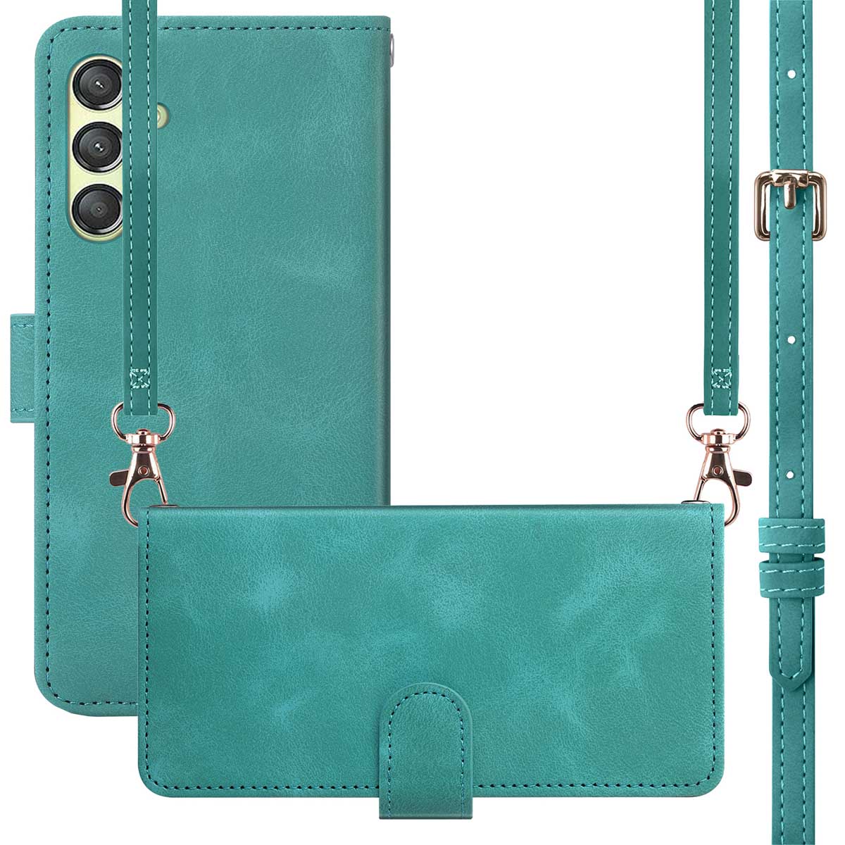 imoshion Bookcase met koord voor de Samsung Galaxy A25 (5G) - Turquoise