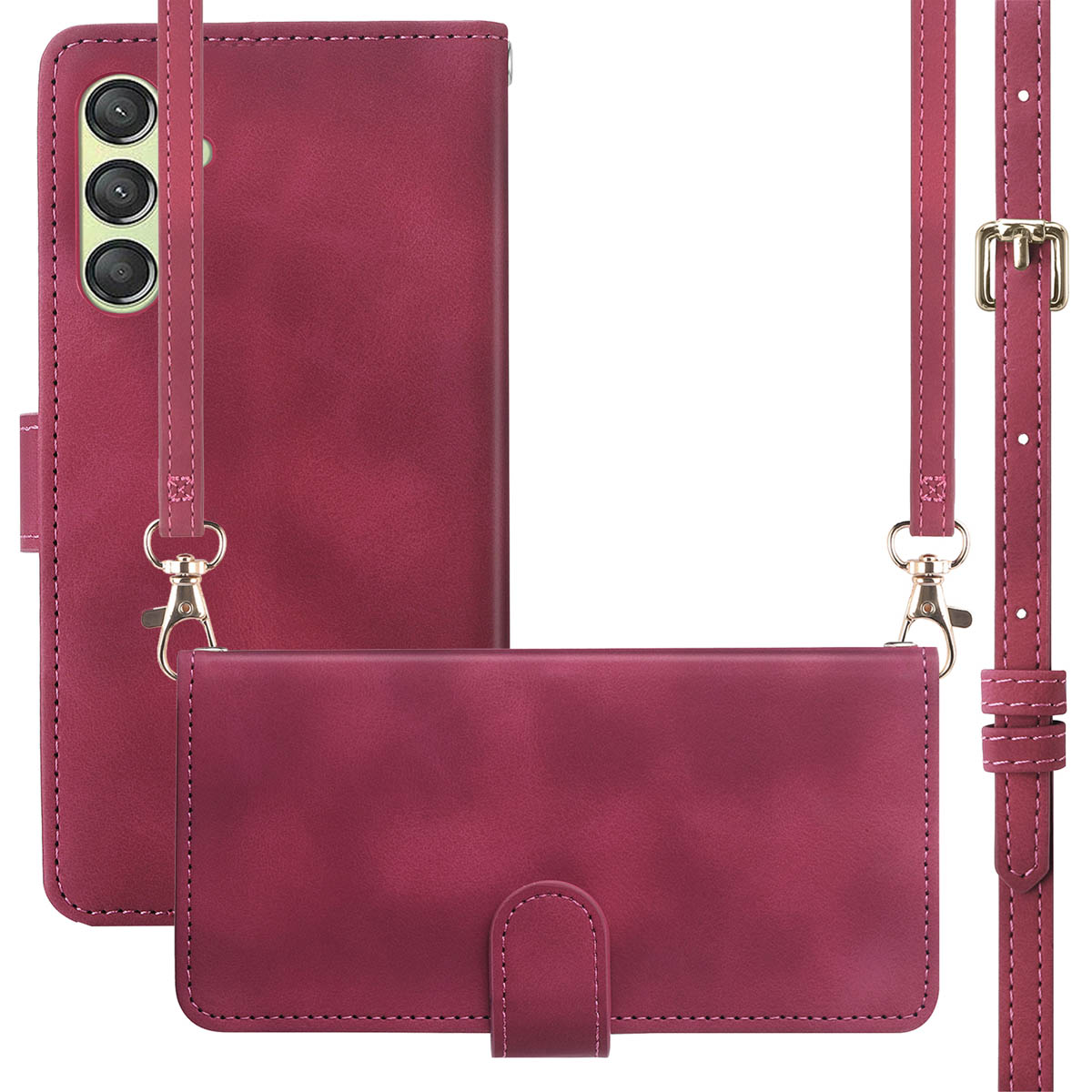 imoshion Bookcase met koord voor de Samsung Galaxy A25 (5G) - Rood