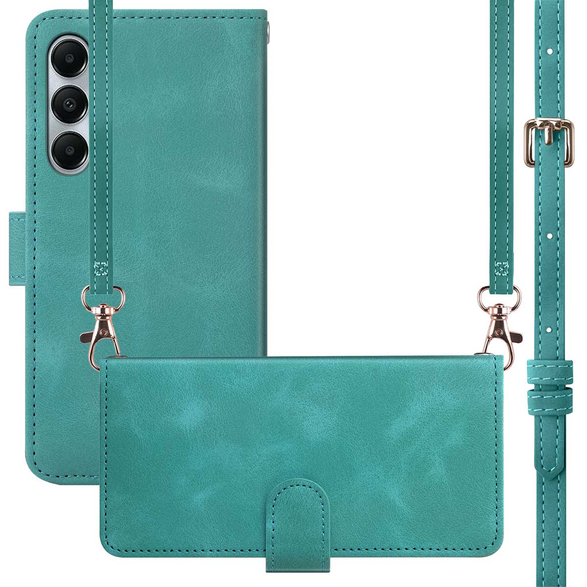 imoshion Bookcase met koord voor de Samsung Galaxy A55 - Turquoise