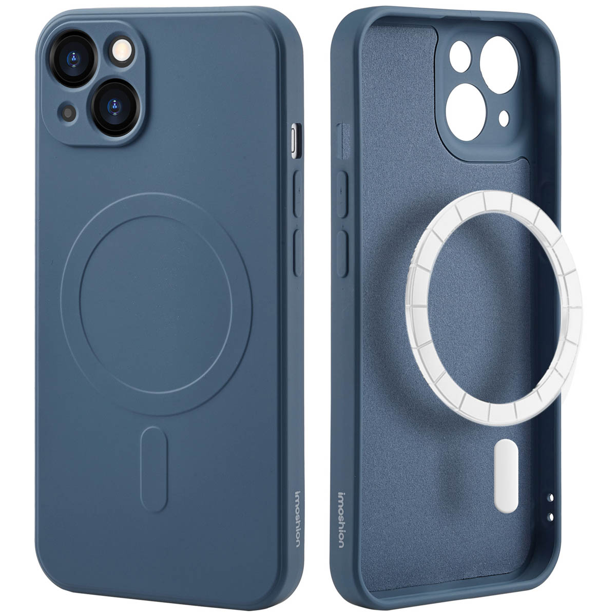 imoshion Color Backcover met MagSafe voor de Apple iPhone 13 - Donkerblauw