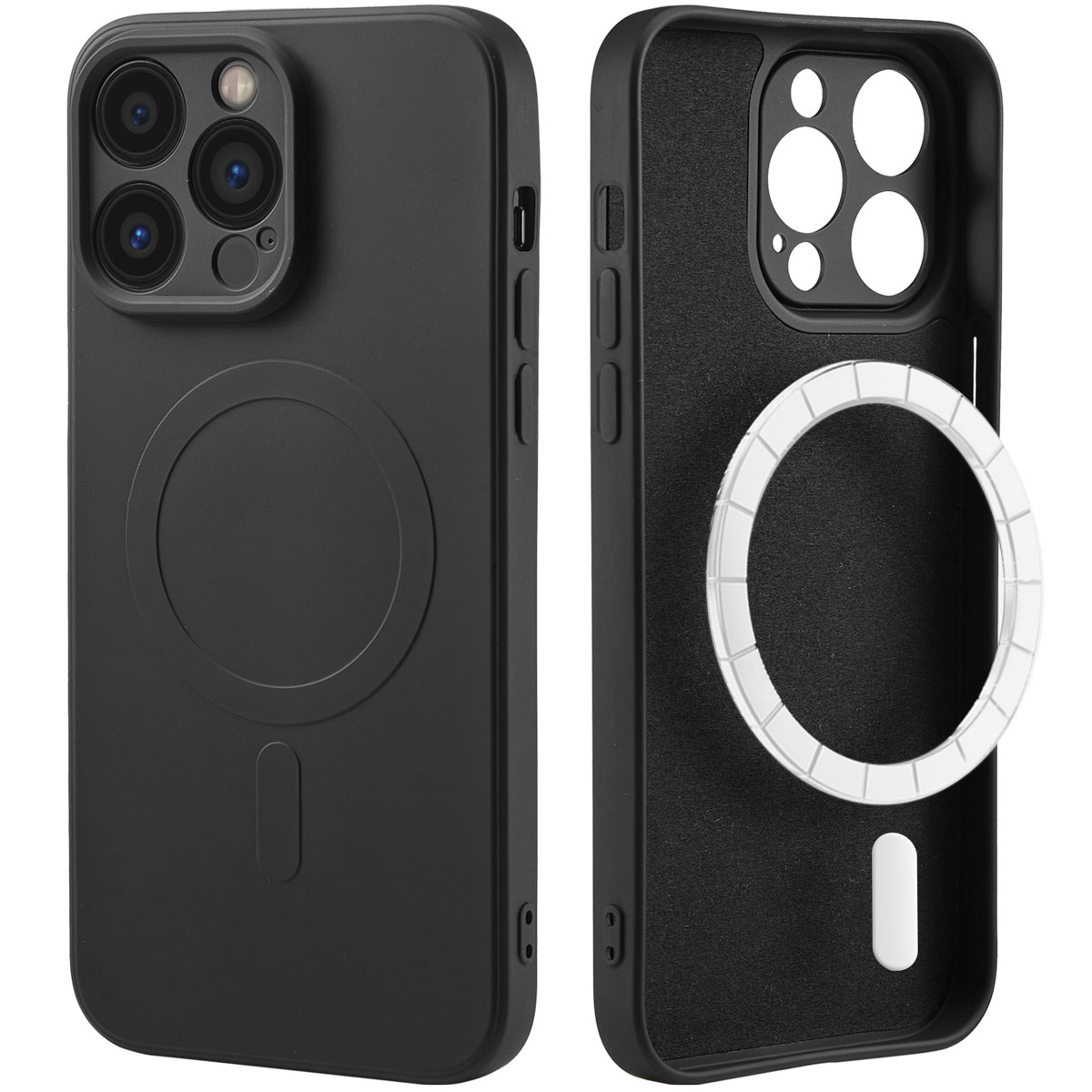 imoshion Coque Couleur avec MagSafe Apple iPhone 14 Pro Max - Noir