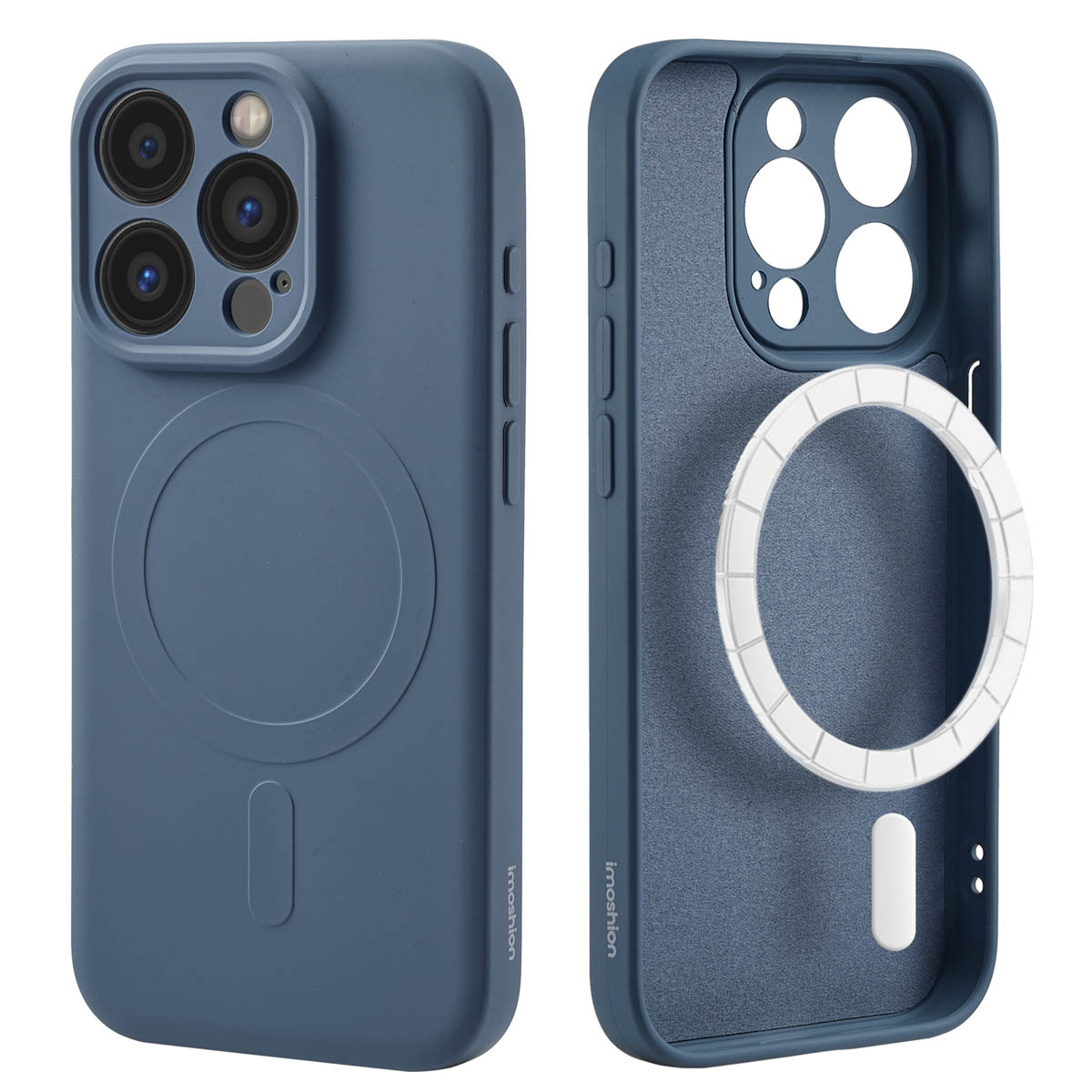 imoshion Color Backcover met MagSafe voor de Apple iPhone 15 Pro - Donkerblauw