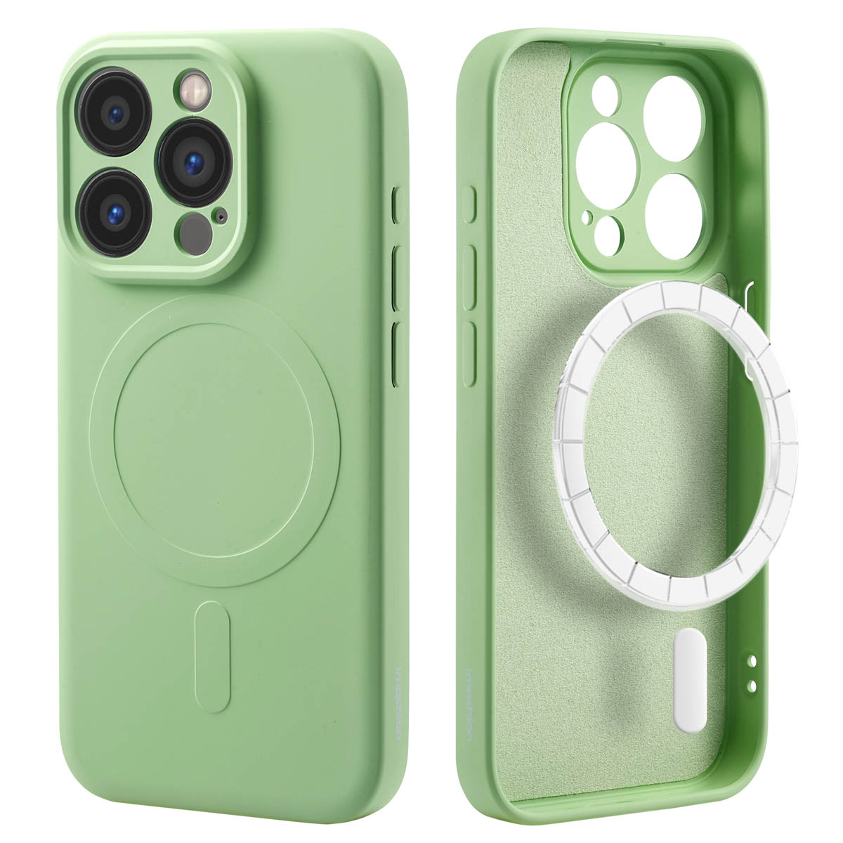 imoshion Color Backcover met MagSafe voor de Apple iPhone 15 Pro - Groen