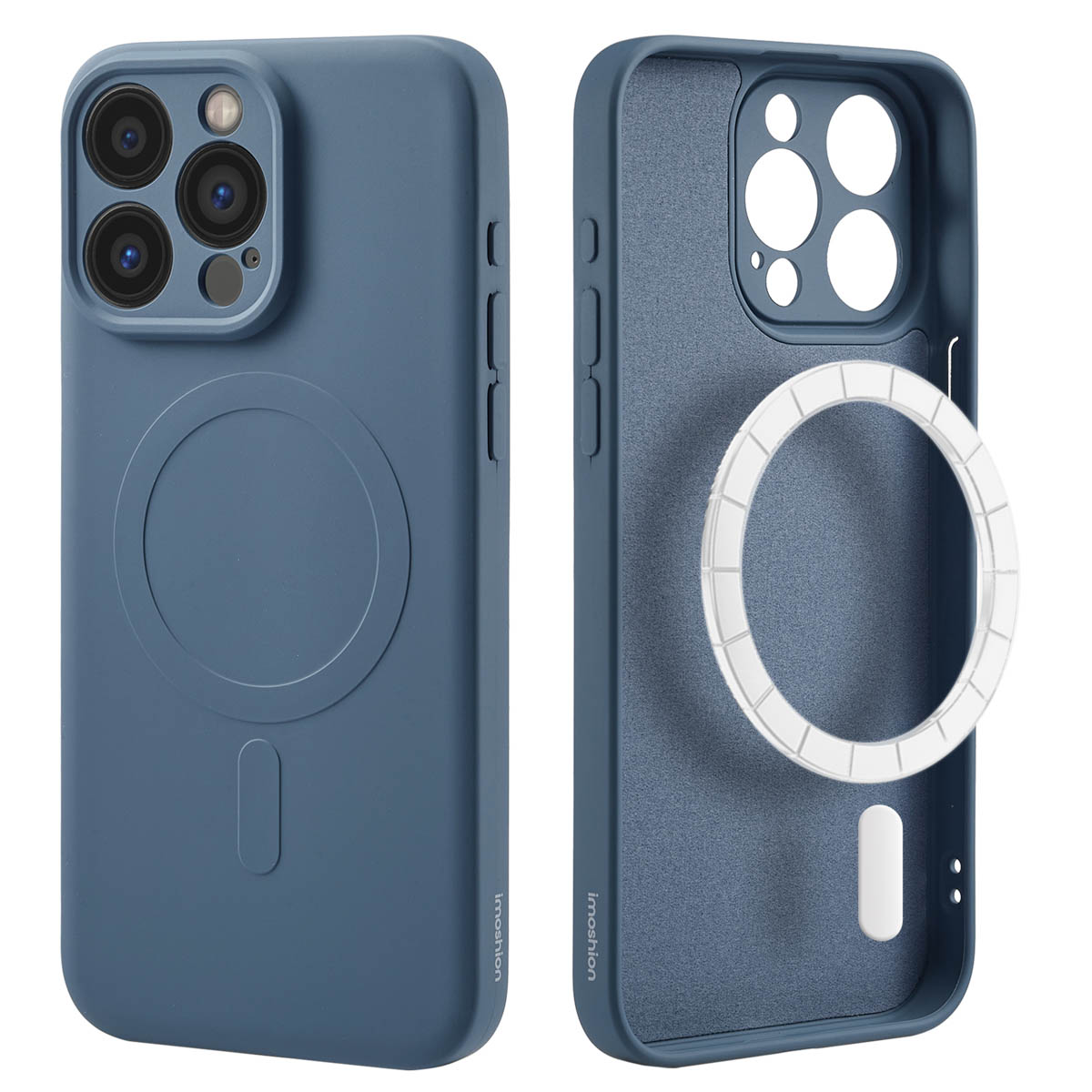 imoshion Color Backcover met MagSafe voor de Apple iPhone 15 Pro Max - Donkerblauw
