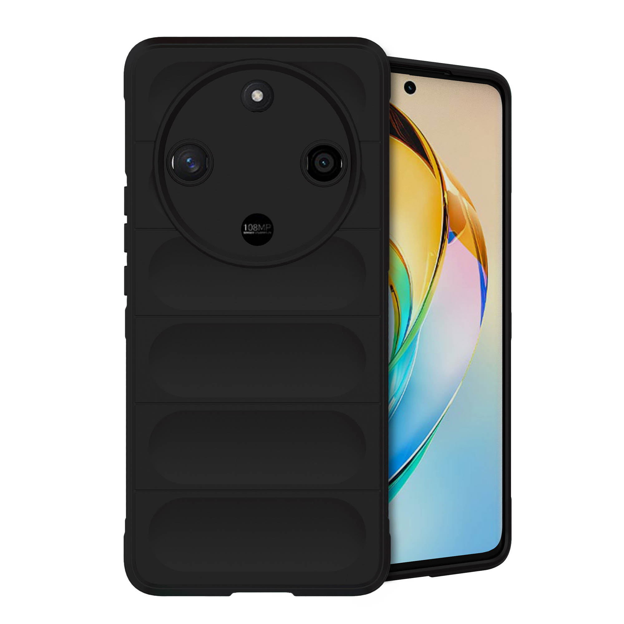 imoshion EasyGrip Backcover voor de Honor Magic 6 Lite - Zwart