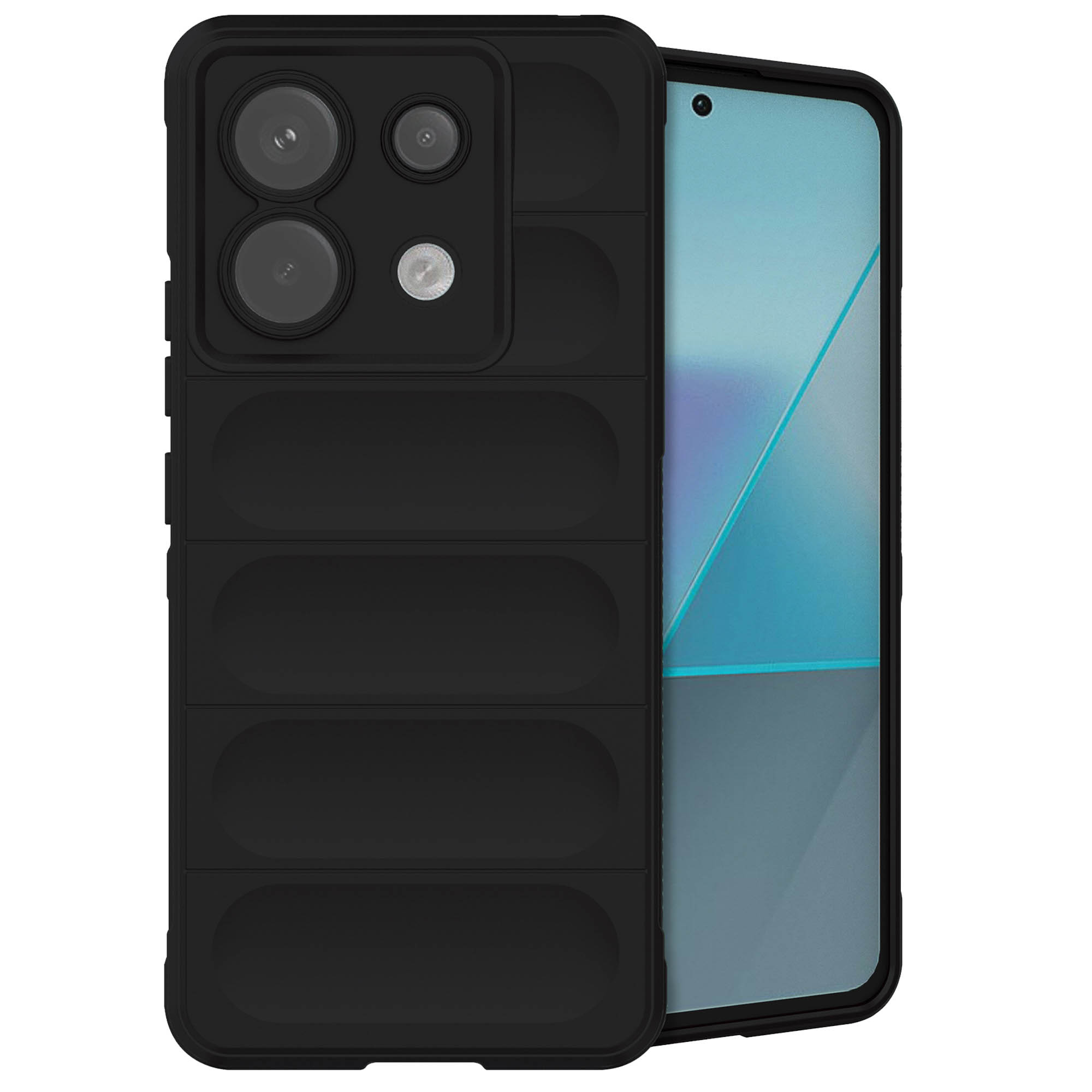 imoshion EasyGrip Backcover voor de Xiaomi Redmi Note 13 Pro (5G) - Zwart