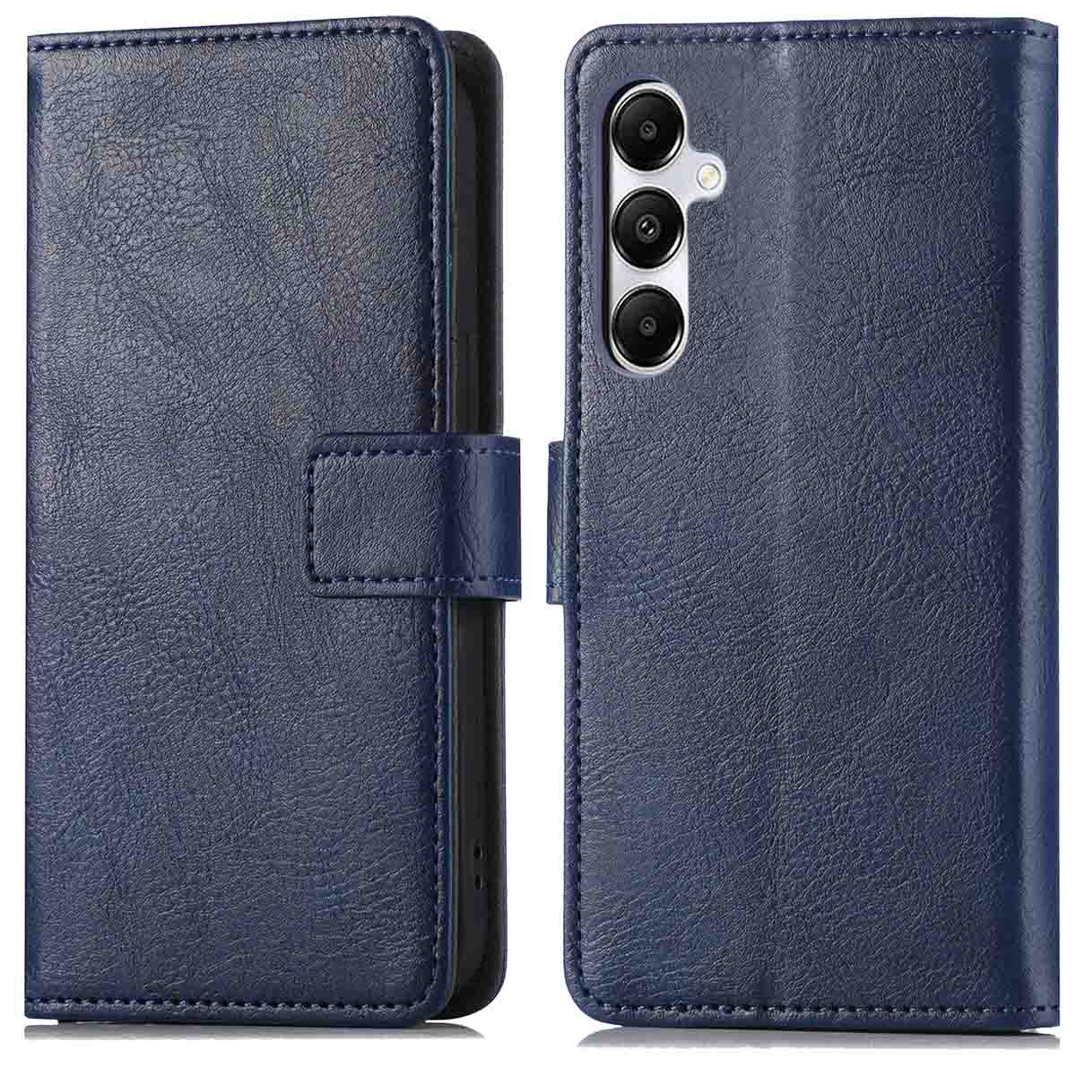 imoshion Luxe Bookcase voor de Samsung Galaxy A35 - Donkerblauw