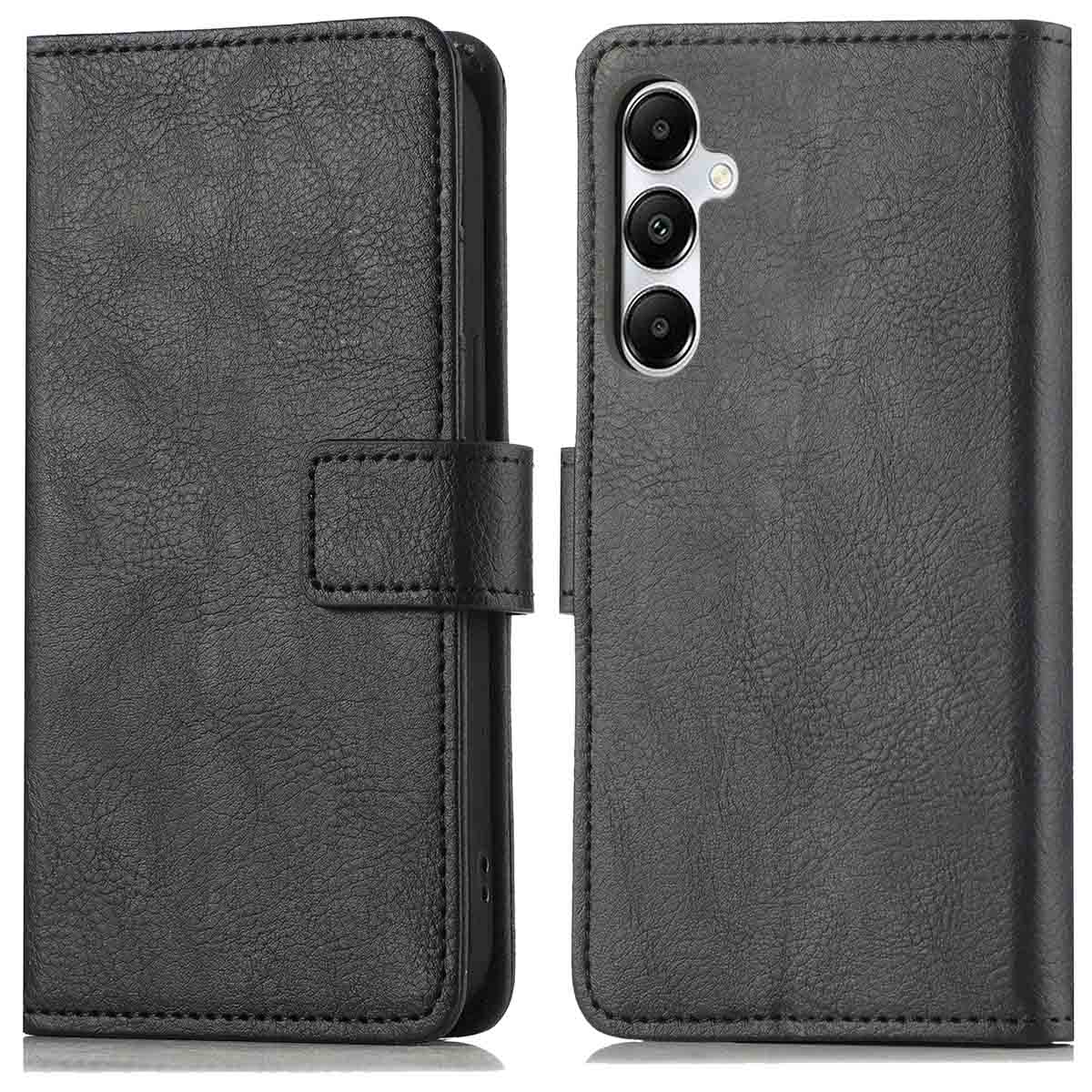 imoshion Luxe Bookcase voor de Samsung Galaxy A35 - Zwart