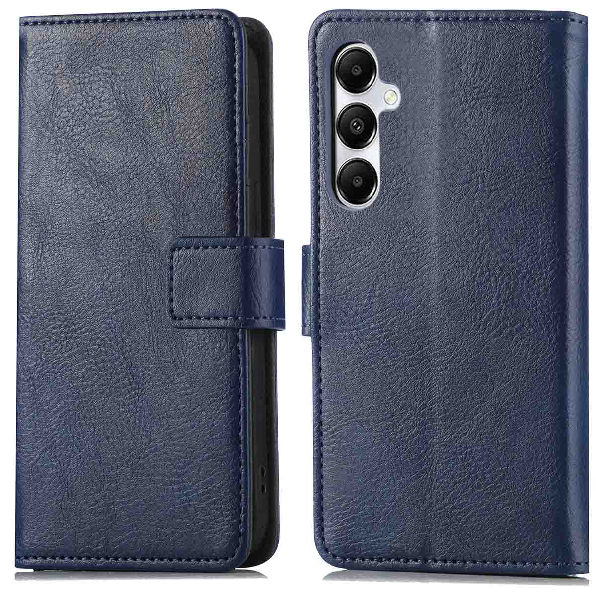 imoshion Luxe Bookcase voor de Samsung Galaxy A55 - Donkerblauw