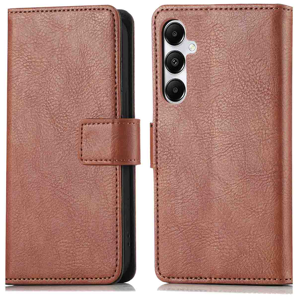 imoshion Luxe Bookcase voor de Samsung Galaxy A55 - Bruin