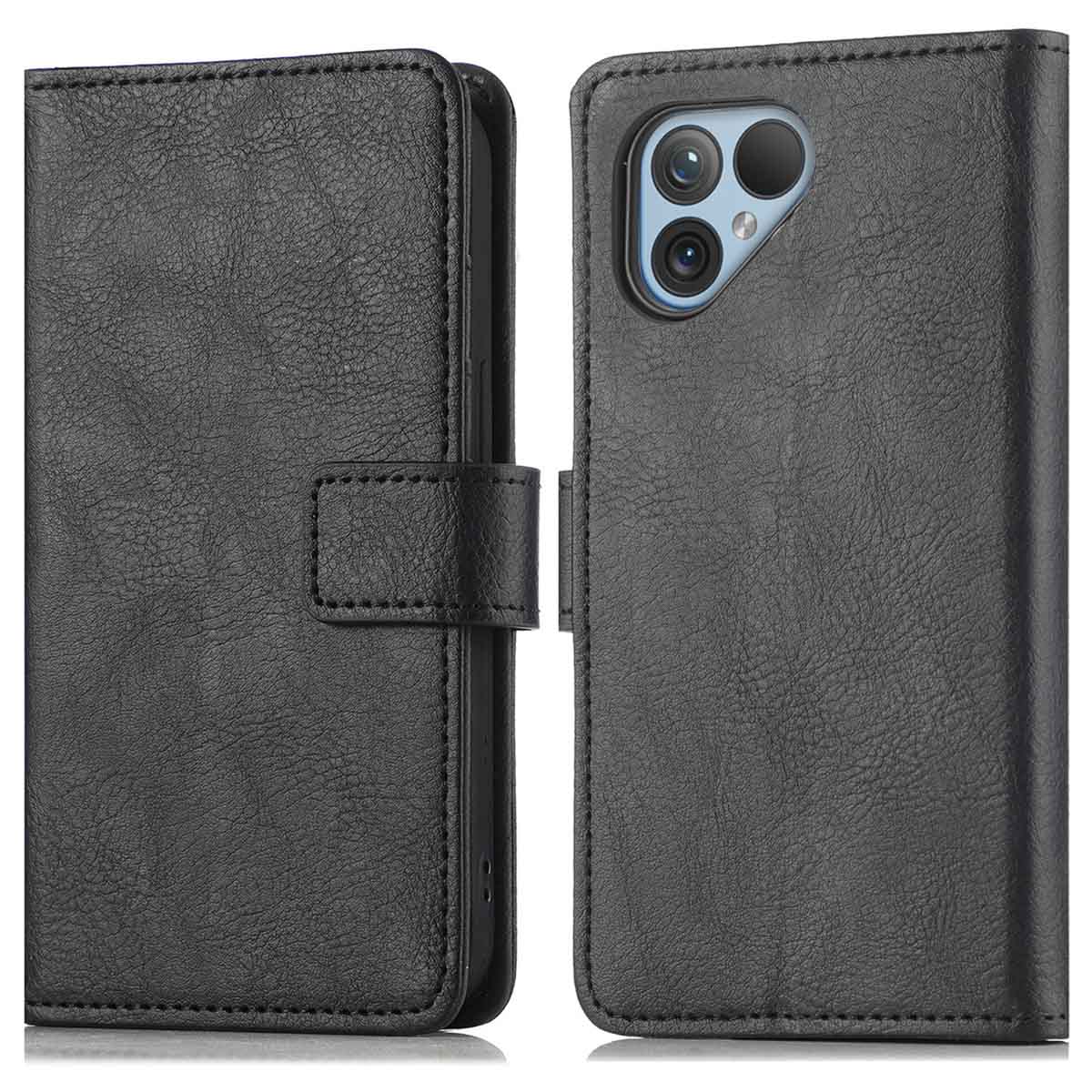 imoshion Luxe Bookcase voor de Fairphone 5 - Zwart