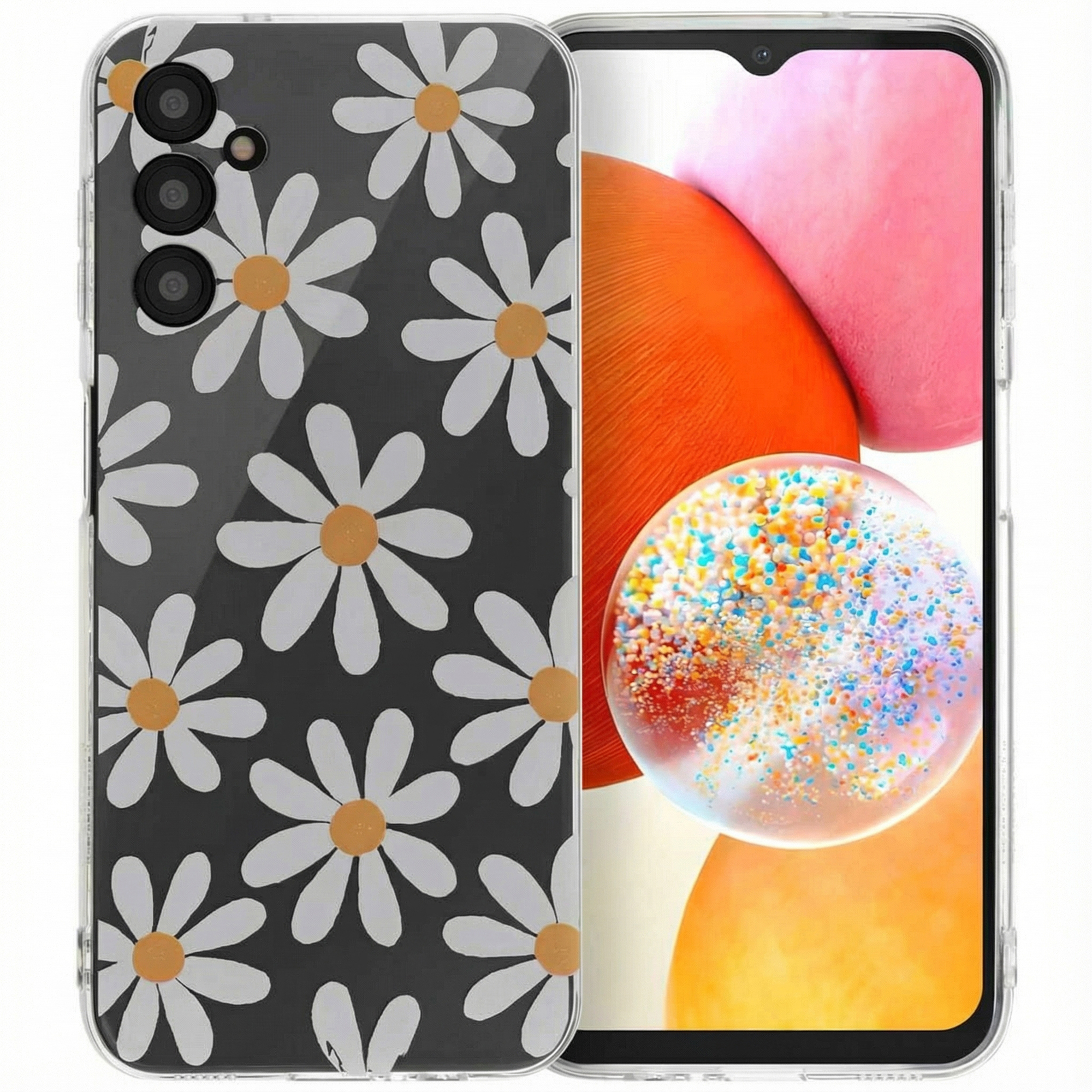 imoshion Design hoesje voor de Samsung Galaxy A14 (5G/4G) - Daisy Flower