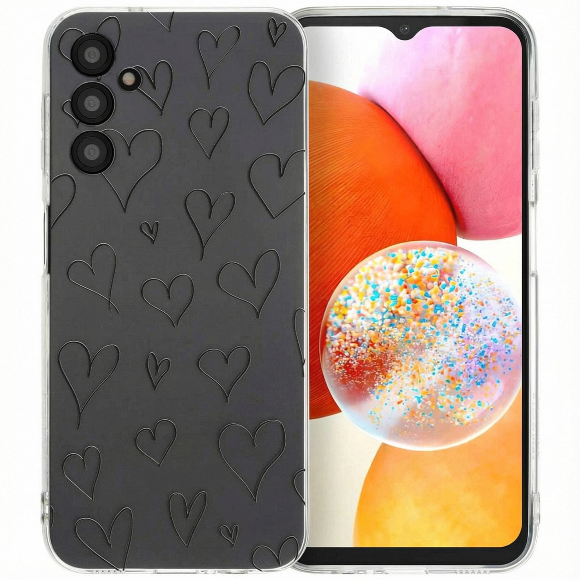 imoshion Design hoesje voor de Samsung Galaxy A14 (5G/4G) - Hearts