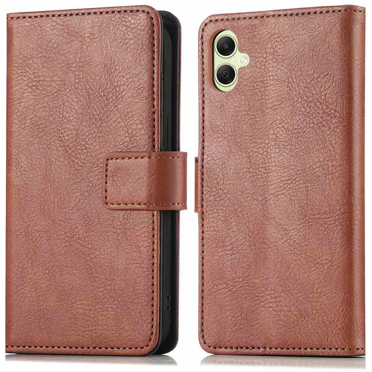 imoshion Luxe Bookcase voor de Samsung Galaxy A05s - Bruin